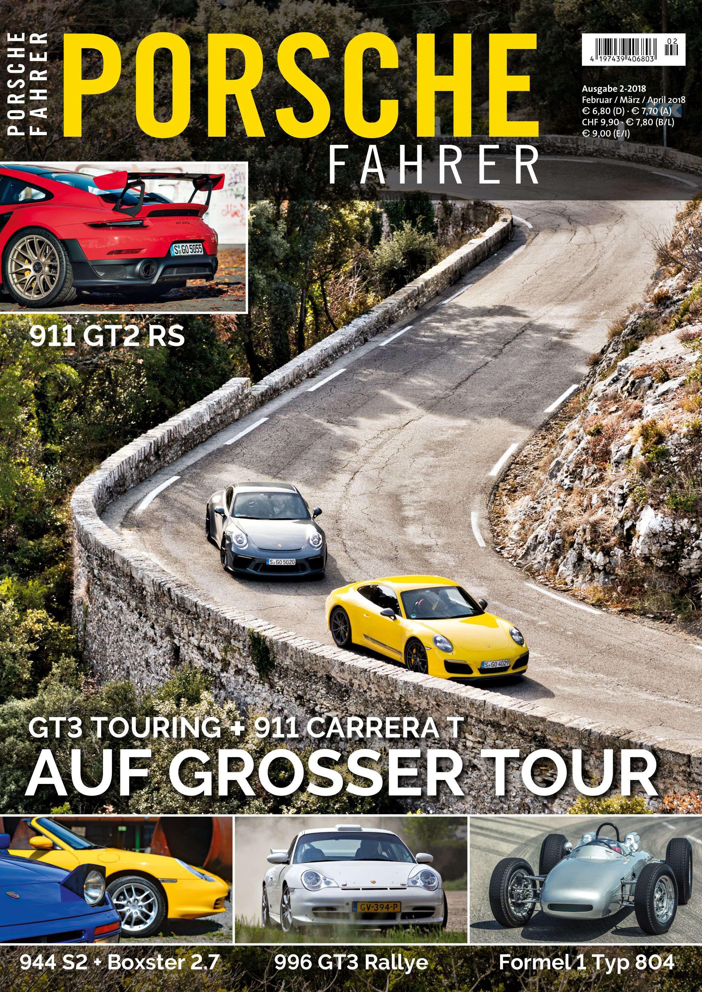 Журнал Porsche Fahrer №2-4 2018